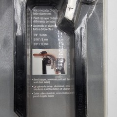 New Empire 2886 Lever Type Tube Bender 3 in 1, 1/4&Prime; 5/16&Prime; 3/8&Prime; Tool Sealed NOS