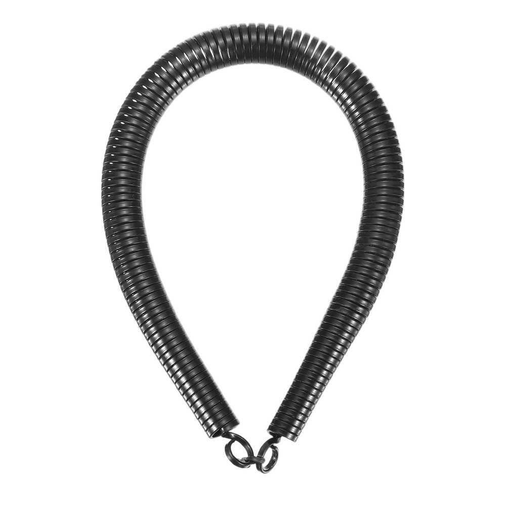 PVC Spring Tube Bender 16.3mm OD 380mm Long PVC Bender Pipe Bender Black