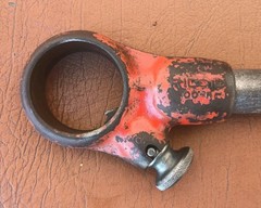 Ridgid 00-R Ratcheting Pipe Threading Tool W/5 Dies 1/4&rdquo; 3/8&Prime; 1/2&rdquo; 3/4&rdquo; 1&Prime; USA