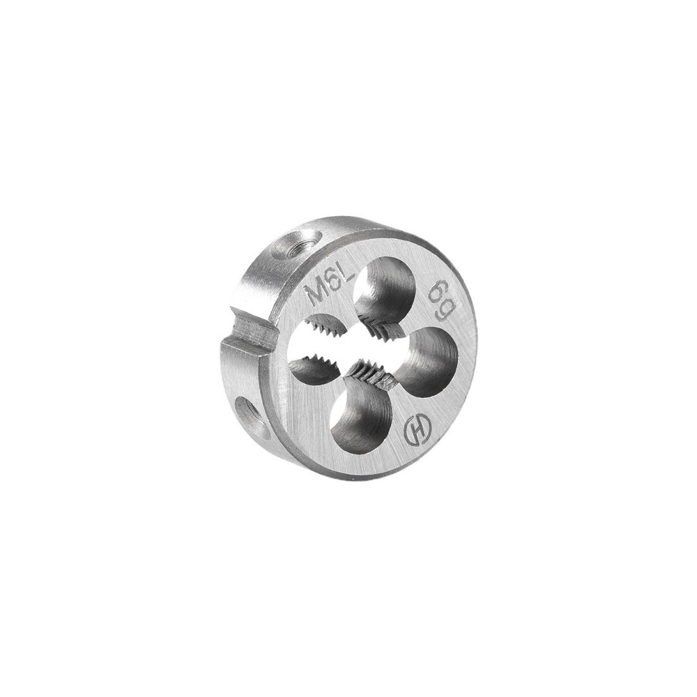 M6 X 1.0 Round Die Left-hand Thread Machine Threading Die 20mm OD Alloy Steel