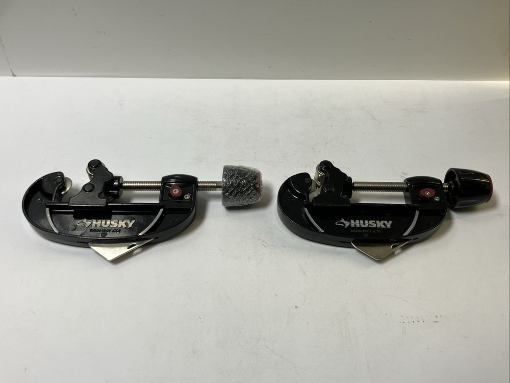 Lot Of (2) Husky Quick Release Cuts 5/8 in to 2-1/8 in Tube Cutter 1000002732