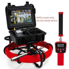 Ultra HD 9&Prime; Sewer Camera with 16GB DVR &ndash; Pipe Inspection Borescope Accessory
