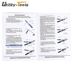 HVAC Hydraulic Swaging Tool Kit For Copper Tubing Expanding 3/8in to 1-5/8in