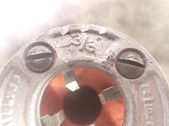 Ridgid 36885 00-R 3/8&Prime; NPT RH Alloy Steel Manual Pipe Threader Die Head (BN42)