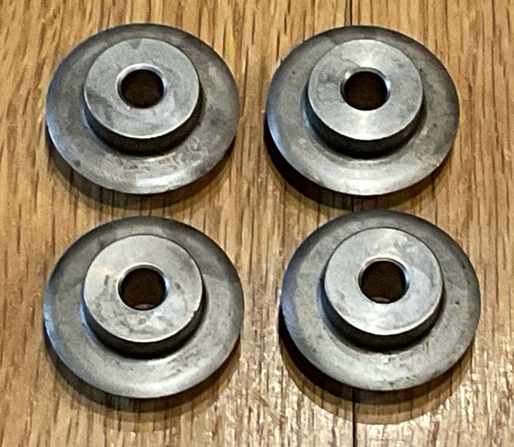 Reed 03507 Set of (4) HSI6-8 Wheels For Ductile N Cast Iron Pipe Hinged Cutter