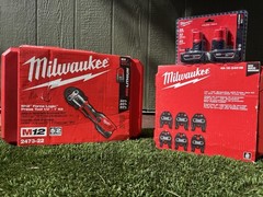 Milwaukee 2473-22 M12 Force Logic Press Tool With Streamline ACR Press Jaw Kit