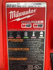 Milwaukee Tools M18 Brushless Threaded Rod Cutter #2872-21 Batt Charger & Jaws