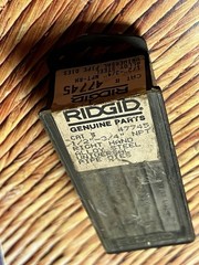 RIDGID 47745 Right Hand Pipe Die 1/2&Prime; &ndash; 3/4&Prime; NPT (C1)