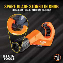 Klein Tools 50046 Constant Swing Tubing Cutter for Copper and Aluminum, 1/8 to 1