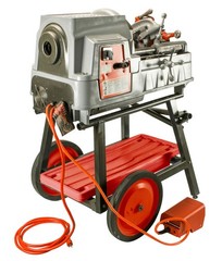 Reconditioned RIDGID&reg; 535A V3 Pipe Threader with 811A & Extra Head Dies & Cart