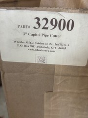 Wheeler Rex # 32900 Capital Style Internal Cast Iron Soil Pipe Cutter 3&Prime;