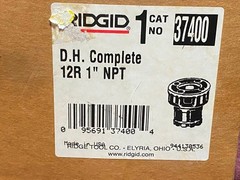 NOS USA RIDGID 37400 Pipe Threader Die Head 12R 1&Prime; NPT
