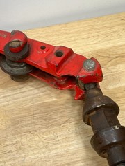 Reed LCRC12 Low Clearance Hinged Rotary Pipe Cutter 10-12 10-14 Cast Iron
