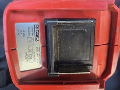 Ridgid compact RP 210 press frame Used With Battery And Charger Works