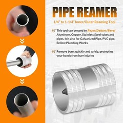 29983 Model 223S 1/4&Prime; to 1-1/4&Prime; Inner/Outer Copper and Stainless Steel Tubing
