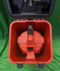 Milwaukee 2772-20 Drain Snake Cable Drive 1.5Ah Battery Charger Red Case USED