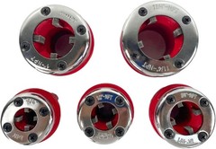 Ratchet Pipe Threader Kit Ratcheting Pipe 5 Dies（3/8&Prime;, 1/2&Prime;, 3/4&Prime;, 1&Prime;, 1-1/4&Prime;）