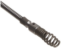 Drain Cleaning Cable 5/16&Prime; x 35ft, Flexible Sewer Auger, Heavy-Duty Pipe Cleaner