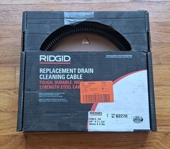 Ridgid 5/8&Prime; x 7-1/2&prime; Drain Cleaning Machine Cable 62270