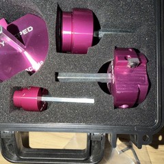 4-Piece Plastic Pipe Reamer Kit for PVC, CPVC, ABS