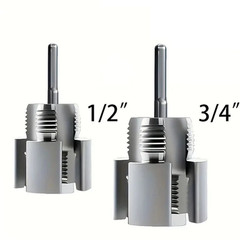 2pcs Integrated Internal & External Pipe Threading-Tool,PVC Pipe Threader Kit