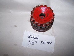 Ridgid 12-R 1/2 &rdquo; Ratchet Pipe Threader Die Head Used very good condition