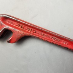 RIDGID E14 Offset Pipe Wrench USA Alloy Steel Heavy Duty Tool Ridge Tool Co