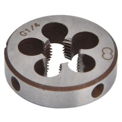 Alloy Steel 5 Chip Holes Thread Die Tool For Pipe Threading