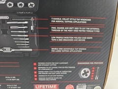 ICON 41pc. METRIC Professional Tap & Die Set with Storage Case Model #59159 NEW