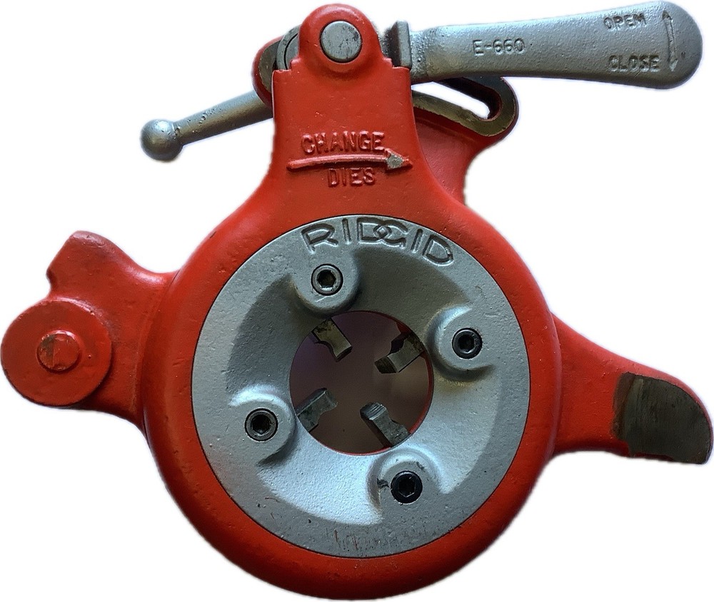 RIDGID E-660 Model 515 Quick Opening Die Head 1/8&rdquo; &ndash; 3/4&rdquo;