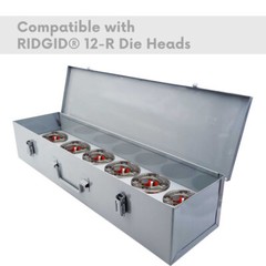 Staten Tools 38625 Metal Carrying Case fits RIDGID&reg; 12-R Die Heads 12R Ratchet a