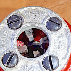 Ridgid 1/8&Prime; Die Head Complete For 00-R Drophead Pipe Threader Vintage New In Box