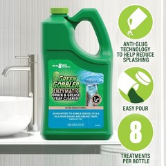 Eco-Friendly Enzymatic Drain Cleaner &ndash; Control Foul Odors & Clogs (1 Gallon)
