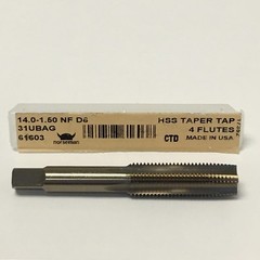 M14 x 1.5 Metric Spiral Tap High Speed Steel BEST QUALITY Norseman 61603