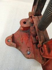 Vintage Pipe Vise Stand Yoke Tools No. B Y 3 THE RIDGE TOOLS ELIRIA Ohio USA