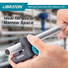 Libraton Tubing Cutter 3/16&Prime; to 1-1/8&Prime;, Mini Tube Cutter, Copper Cutter, Heav&hellip;