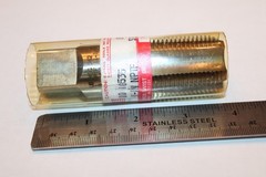 UNION BUTTERFIELD 10-10535 HSS HAND TAP &ndash; 1&Prime; NPTF &ndash; 3 7/8&Prime; OAL &ndash; NEW