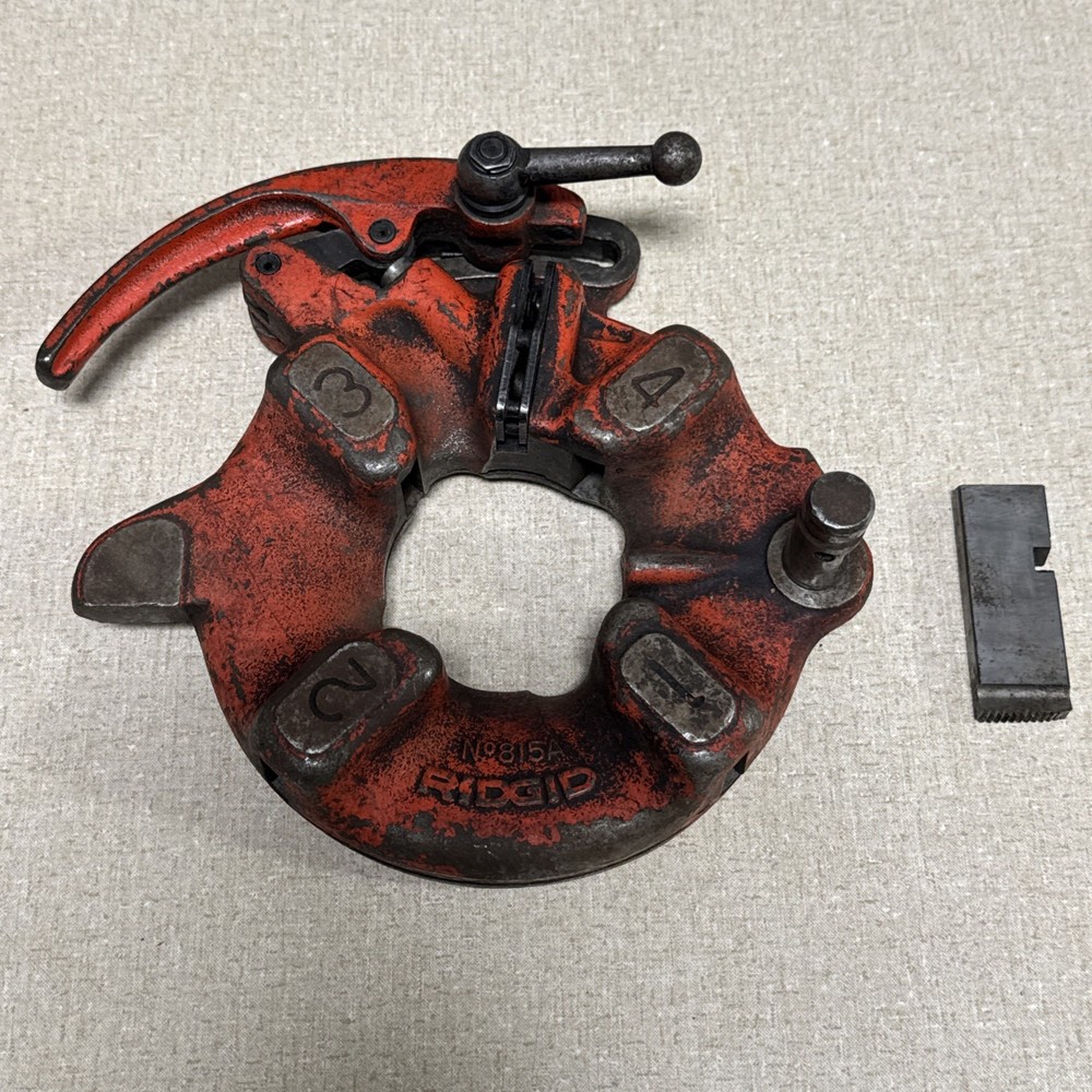 RIDGID 815A UNIVERSAL SELF OPENING DIE HEAD 1/8&Prime;-2&Prime; BSPT FOR 535 & 300 MACHINES