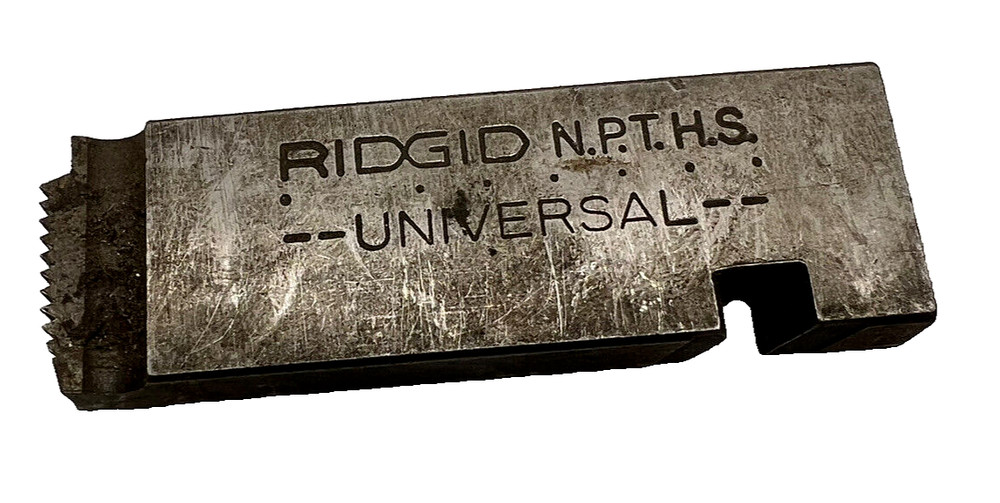 Rigid 47765 1/2&Prime; &ndash; 3/4&Prime; &ndash; 14 NPT Universal Die Head High-Speed RH *Die #2 Only*