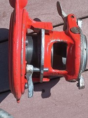 RIDGID Model No. 65r Ratchet Pipe Threader With 22&Prime; Handle Nice 1&Prime; To 2&Prime;