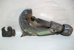 Ridgid No 205 Pipe Cutter Plus Mini Pipe Cutter U.S.A.