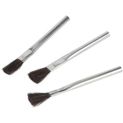 1/2 In. X 5 In. Horse Hair Bristle Acid Flux Brush (3-Pack)