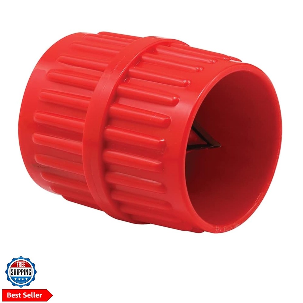 Pipe And Tubing Reamer, 1/8 in To 1-5/8 in Diameter, Red Single Pack