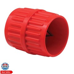 Pipe And Tubing Reamer, 1/8 in To 1-5/8 in Diameter, Red Single Pack