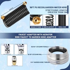 Theclouds Drain Bladder Kit Drain Cleaning Bladder Water Stop Valve Faucet