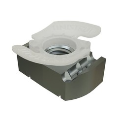 MULTIPLE 216833 Channel Nut 3/8&Prime; Steel EG Hands-Free Installation