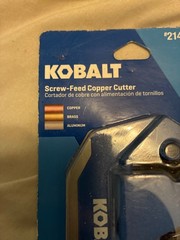 Kobalt Screw &ndash; Feed Copper Cutter 2146937 With Quick Release Button