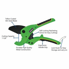 Thrifco 4400345 PVC Tube Cutter 1-5/8 Inch O.D