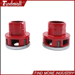 Findmall 7 Size Pipe Threader W/ Handle Pipe Threader Threading 3/8&Prime; To 2&Prime; Dies