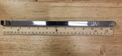 Proto J000TL 1/2&Prime; x 12&Prime; 25 Blade Long Feeler Gauge Set with Steel Blade Holder